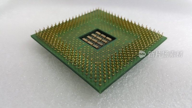 Intel 423引脚Pentium 4 cpu特写桌面电脑